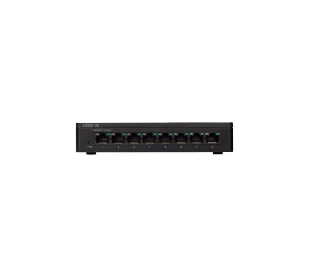 8 Port Gigabit GREENnet Switch