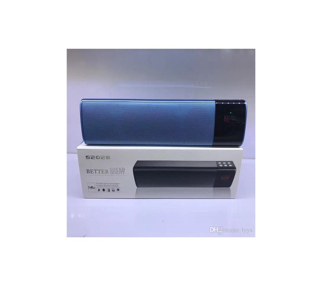 Speaker S2028 Black, Blue, Golden, Silver