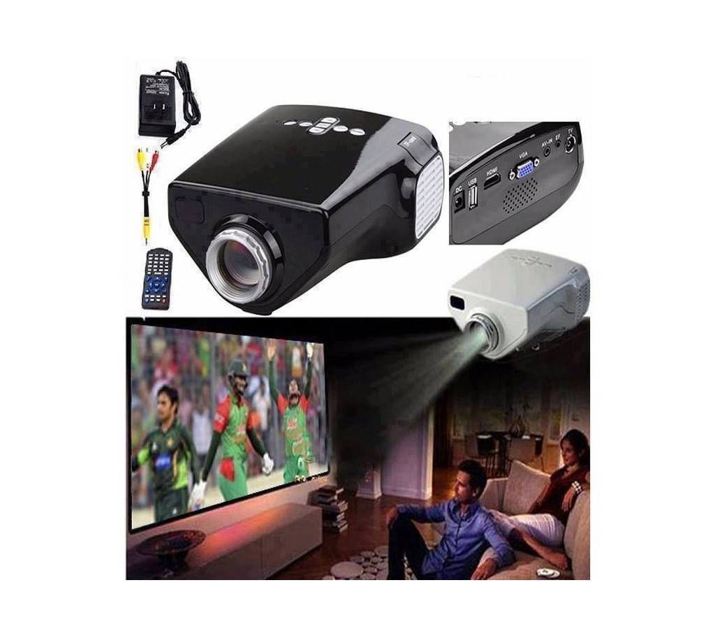 Mini dolphine tv projector hd