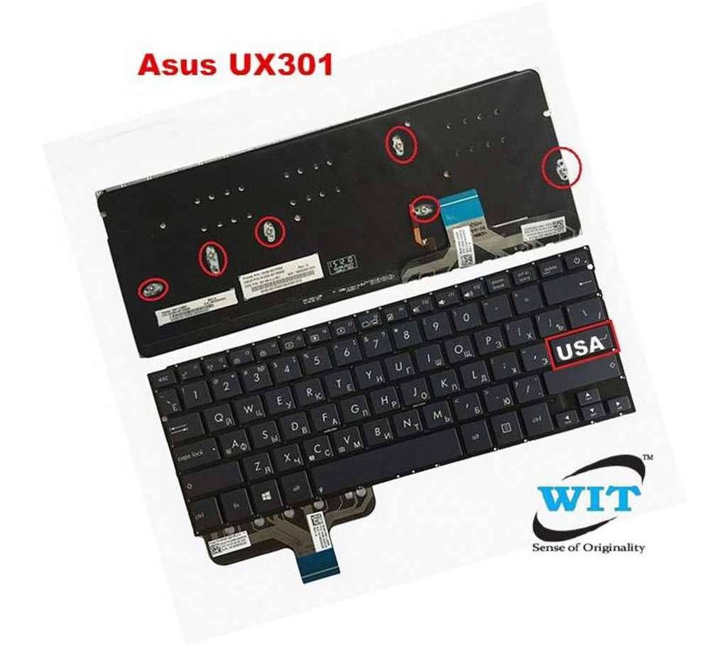 Asus ZenBook UX301 UX301L UX301LA UX301LA-C Laptop Keyboard US/UK Layout