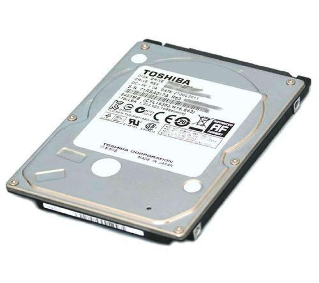 Toshiba 1TB Sata Laptop Hard DiskToshiba 1TB Sata Laptop Hard Disk Formatted capacity: 1,000 GB Form factor: 2.5 inch Interface type: Serial ATA Suppo