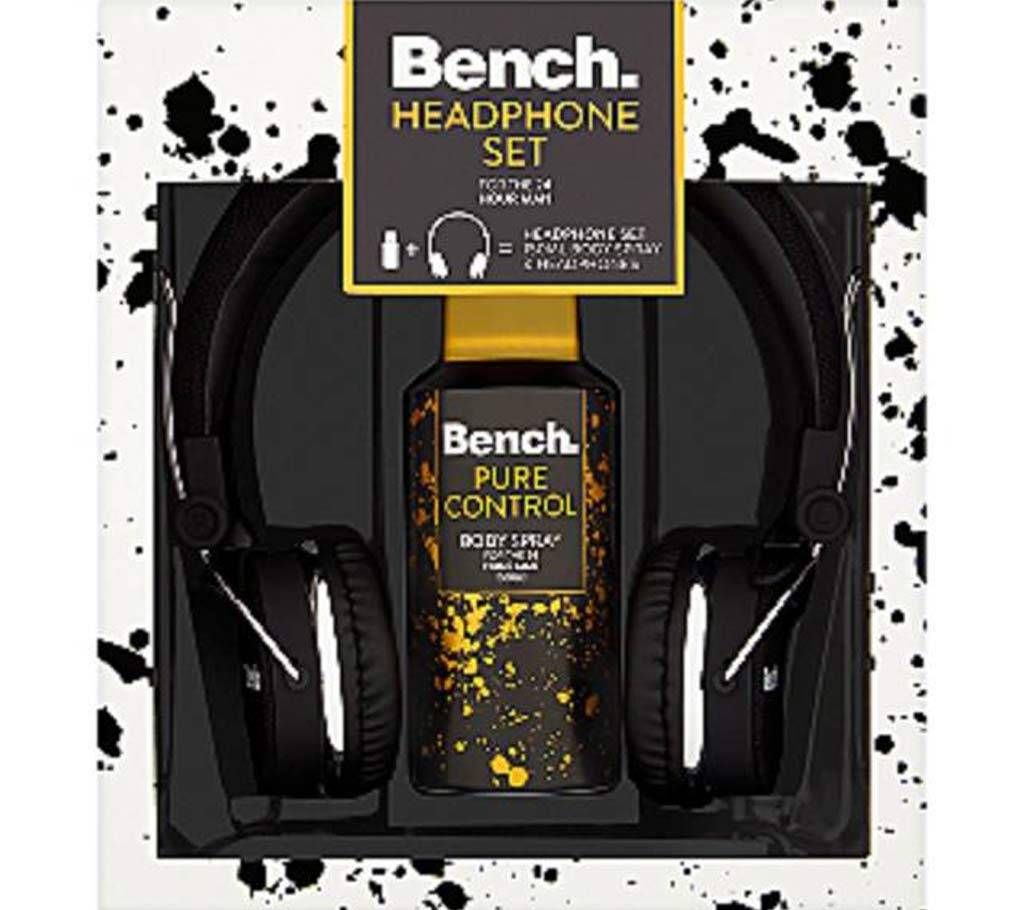 Bench Headphone Set with body spray UK 