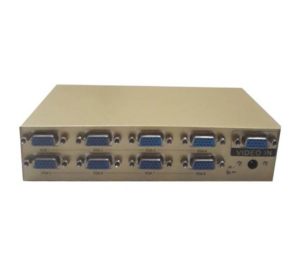 8 Port VGA Video Splitter