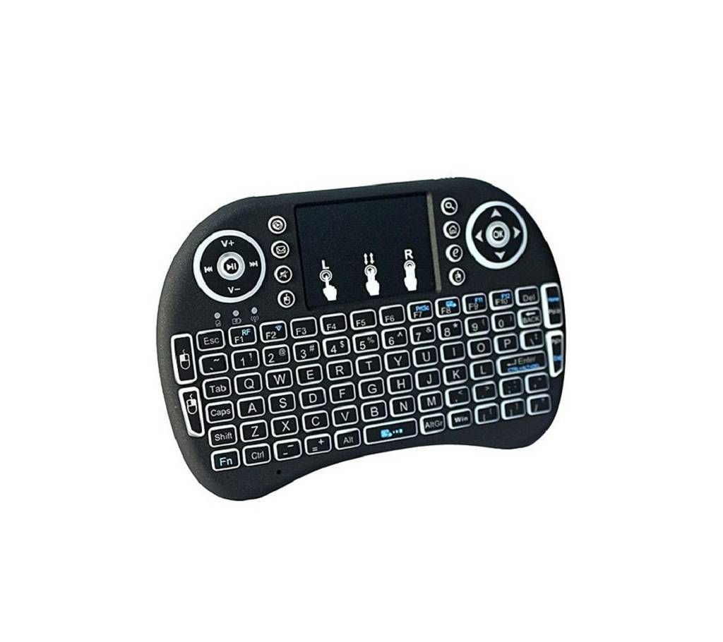i8-B Wireless Mini Keyboard With Touch Pad