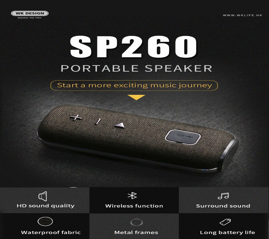 WK Design Bluetooth Speaker SP260