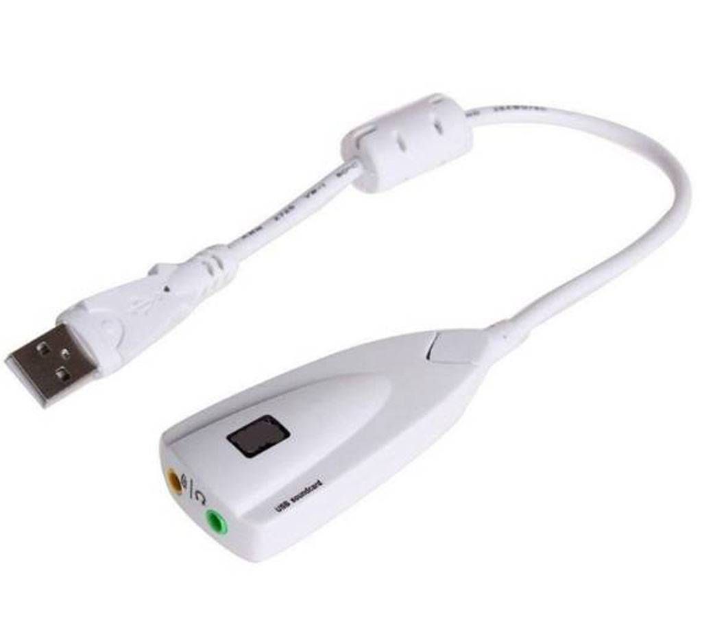 USB Sound 5hv2 7.1 12 Channel Sound Adapter 