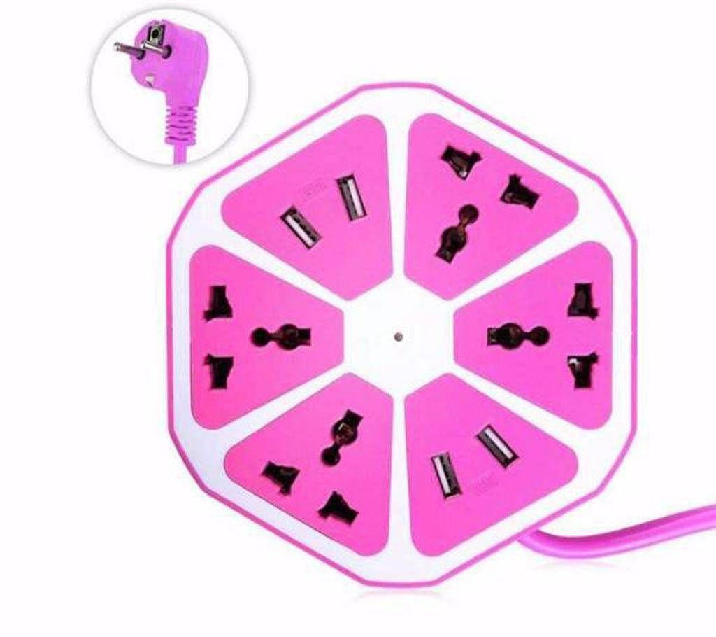 Hexagon Multipag with 4 port USB