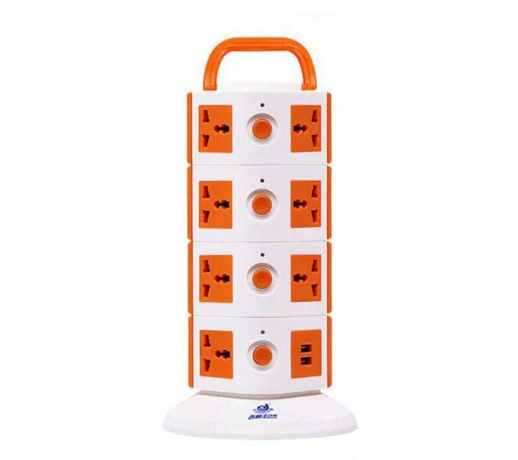5 layers multi plug with USB port 