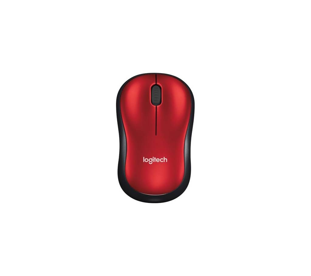 Mouse logitech Wireless M185 - red