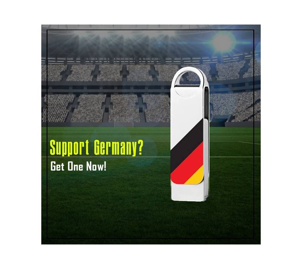 TEUTONS (Germany) 32GB USB 3.1 Gen-1 Metallic Silver PenDrive