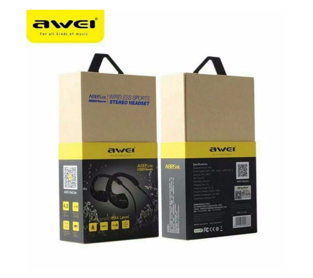 Awei A885BL Sports Bluetooth earphone 