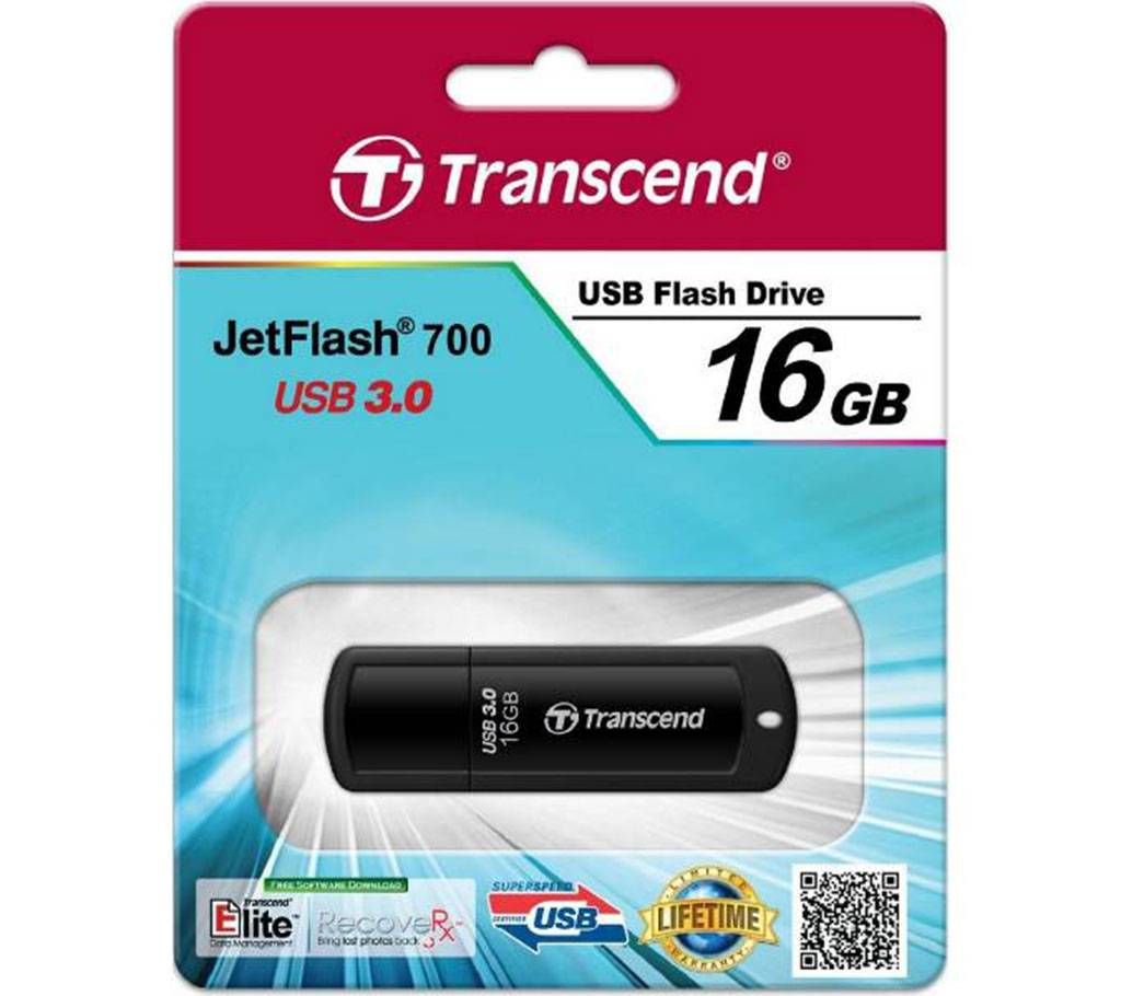 Transcend JetFlash 700 Pendrive 16GB