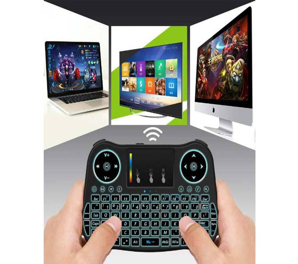 MT08 keyboard Backlit Mini Wireless Keyboard