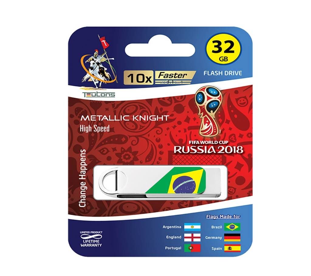 TEUTONS Metallic Knight 32GB (Brasil) Pendrive