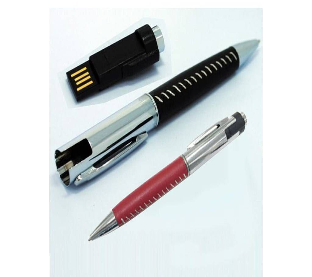 2 in 1 Metal Pen USB 8GB Pen-drive