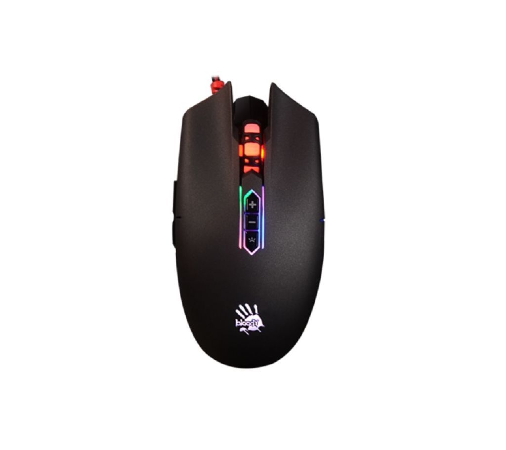 A4 Tech Bloody Q8181S Neon X Glide Gaming Mouse & Mouse Pad