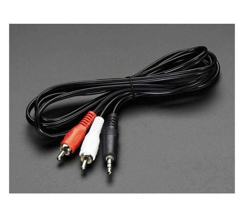 3.5mm Stereo to RCA (composit audio)