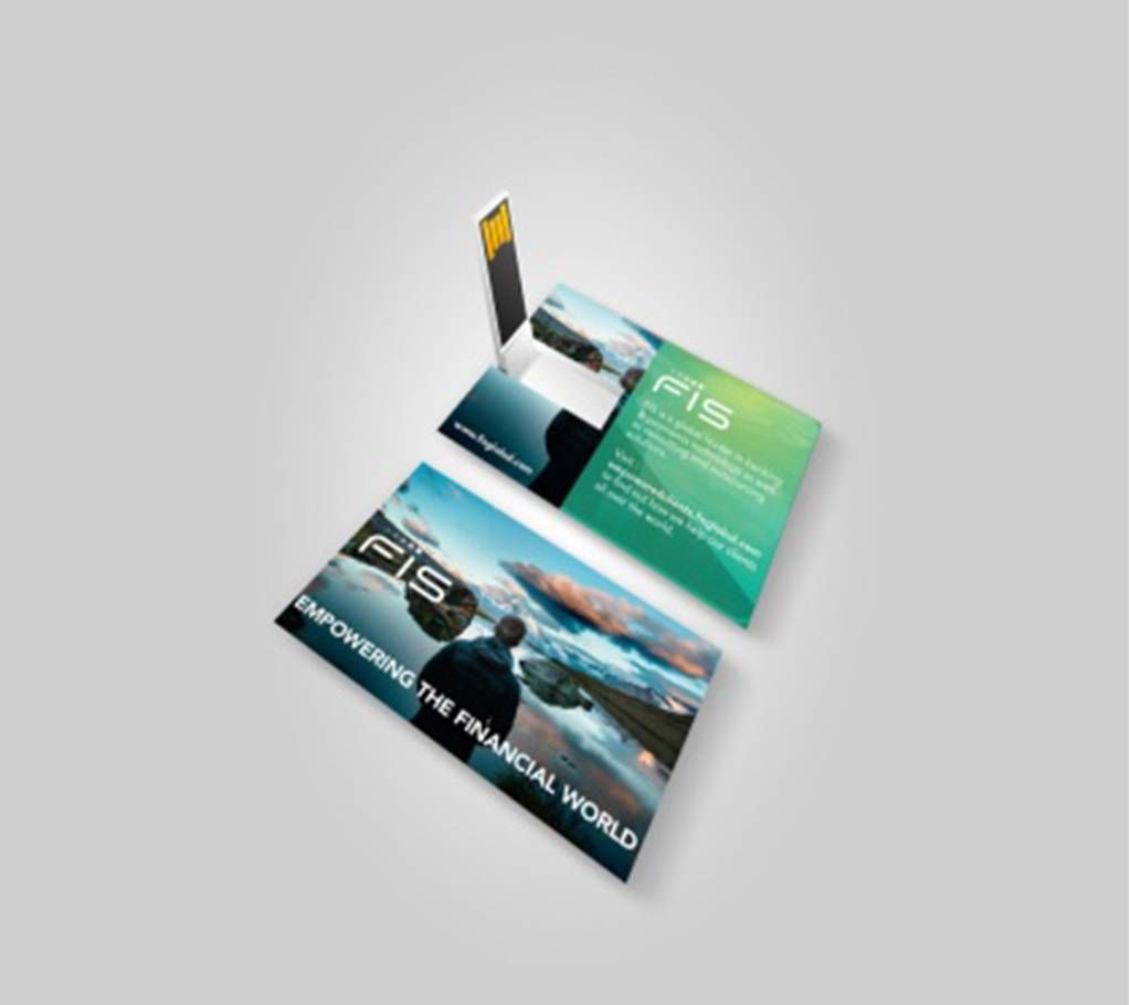 Credit Card shape Pen drive - 16GB