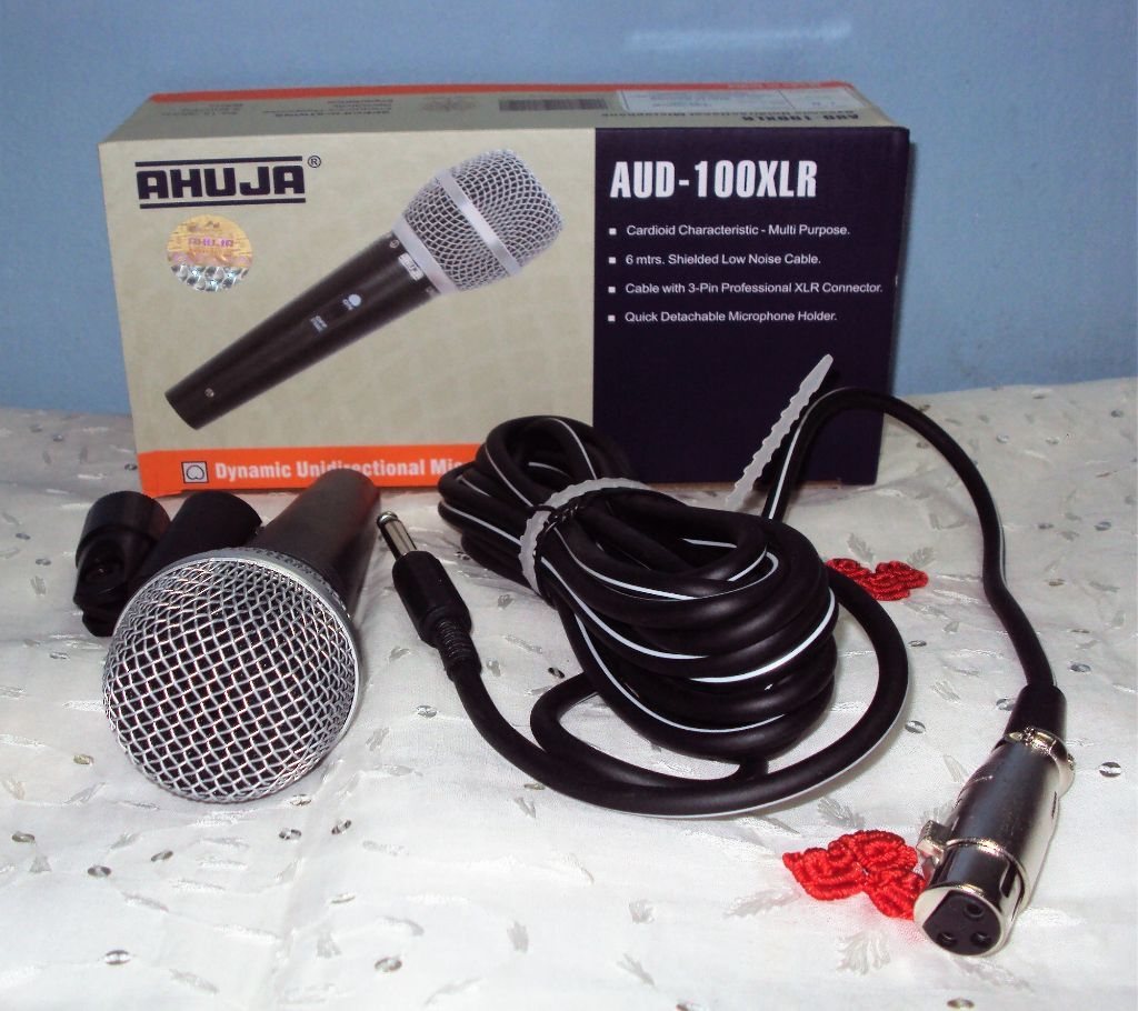 Microphone-AHUJA-AUD-100XLR-India