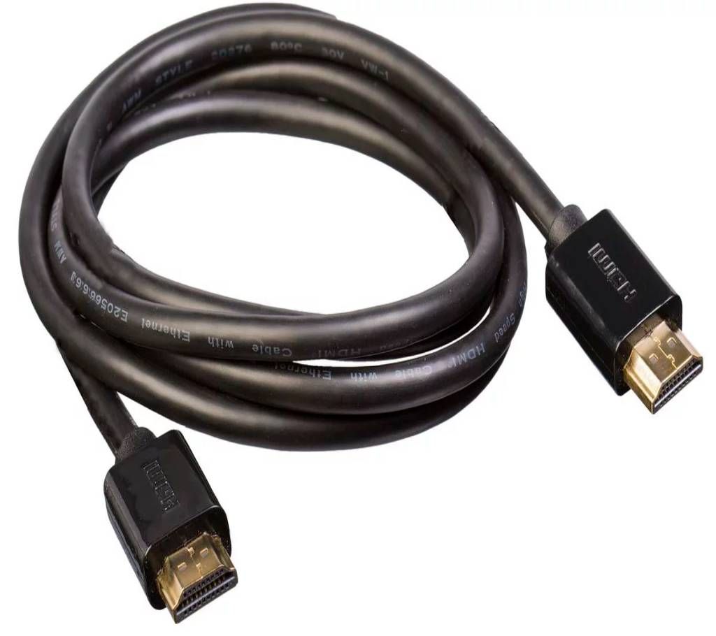 BLACK RED 5 METER HDMI PC Cable