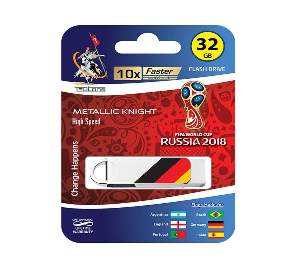 TEUTONS Metallic Knight 32GB (Germany) Pendrive