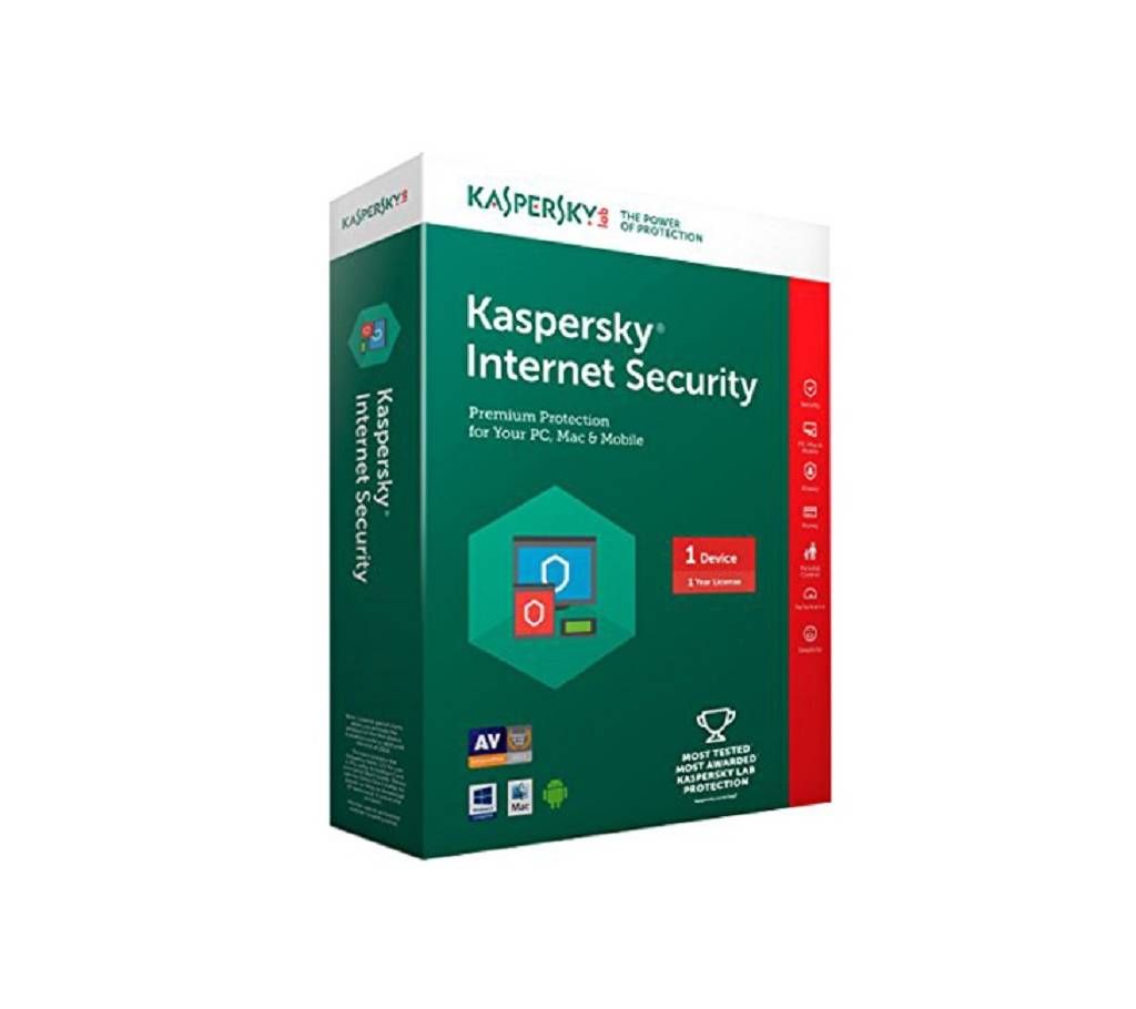Kaspersky internet 1 user Security 2017