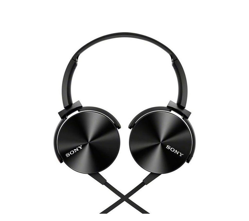 XB450AP Extra Bass Headphones - Black