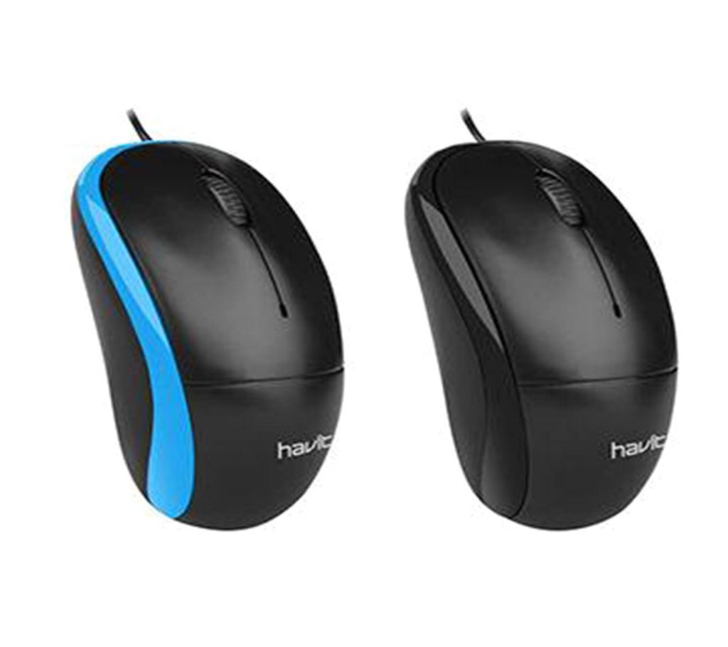 Havit MS851 1000DPI Wired Mouse - Black