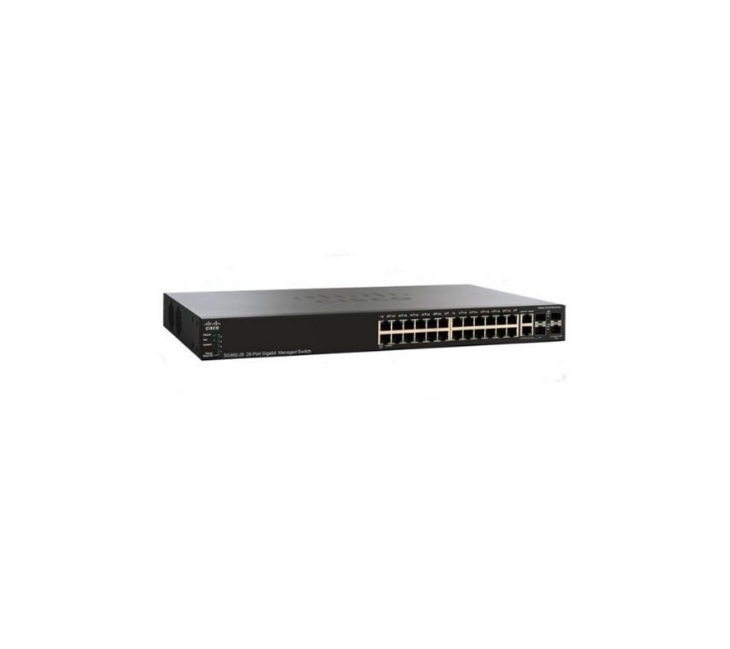 Cisco SG350-28 28-Port Gigabit Managed Switch