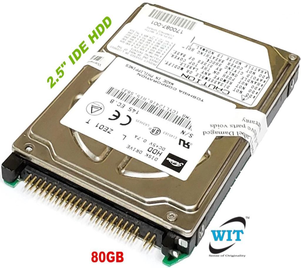 80GB 2.5 Inch IDE HARD DISK DRIVE (HDD) MK8032GAX 5400RPM Cache 8MB