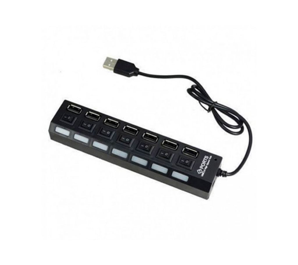 USB 2.0 Hub 7 Port