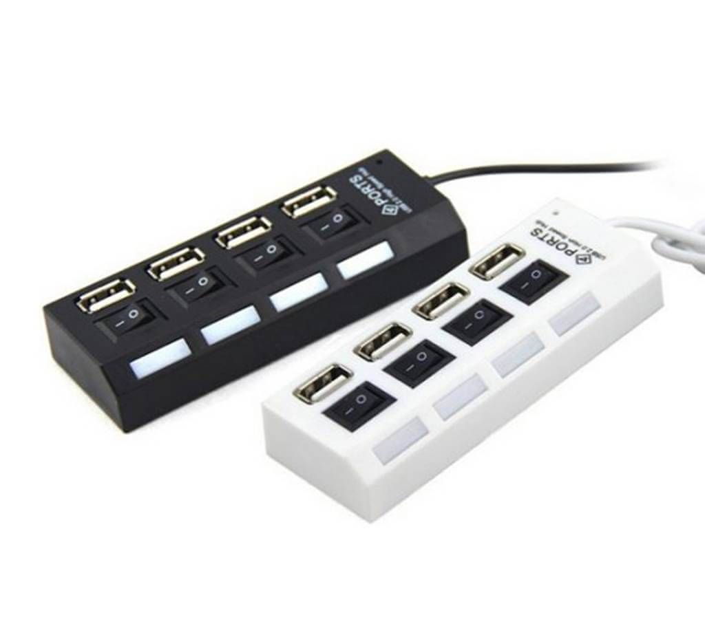 4 port USB 2.0 hub (1pc)