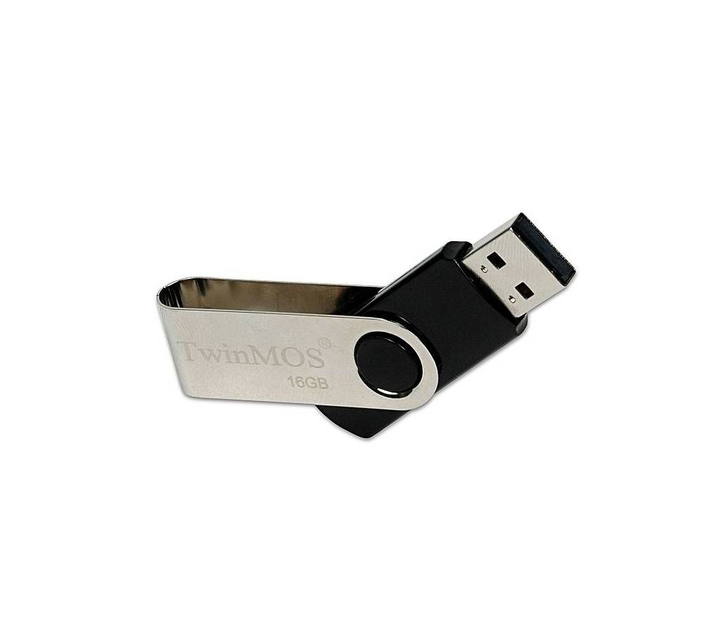 TwinMOS X2 USB 2.0 Pendrive 16 GB - Black