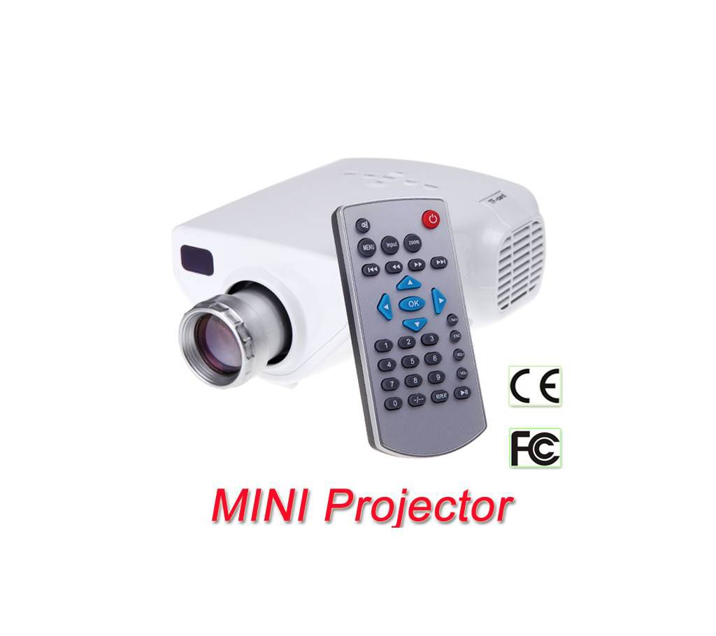 Mini LED Projector With TV