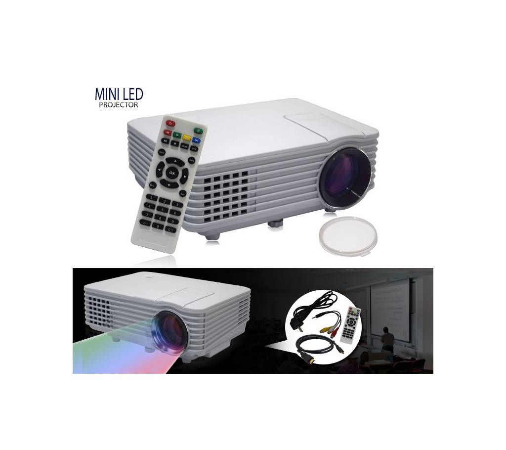 Mini LED Projector RD-805A With TV