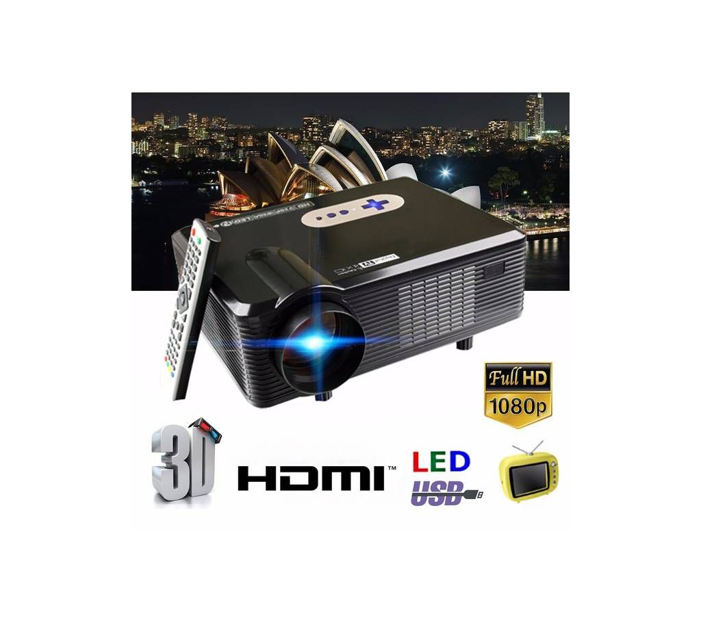 Full Multimedia 4000 Lumens LED Projector