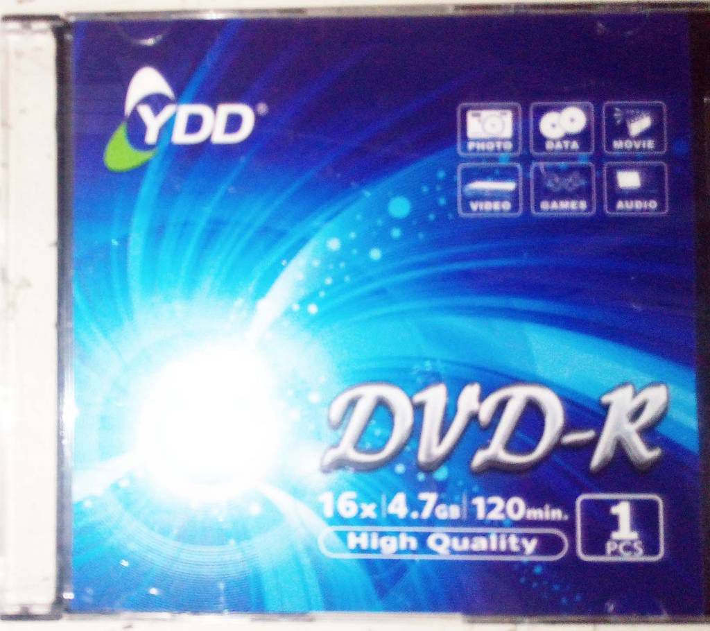 YDD BLANK DVD