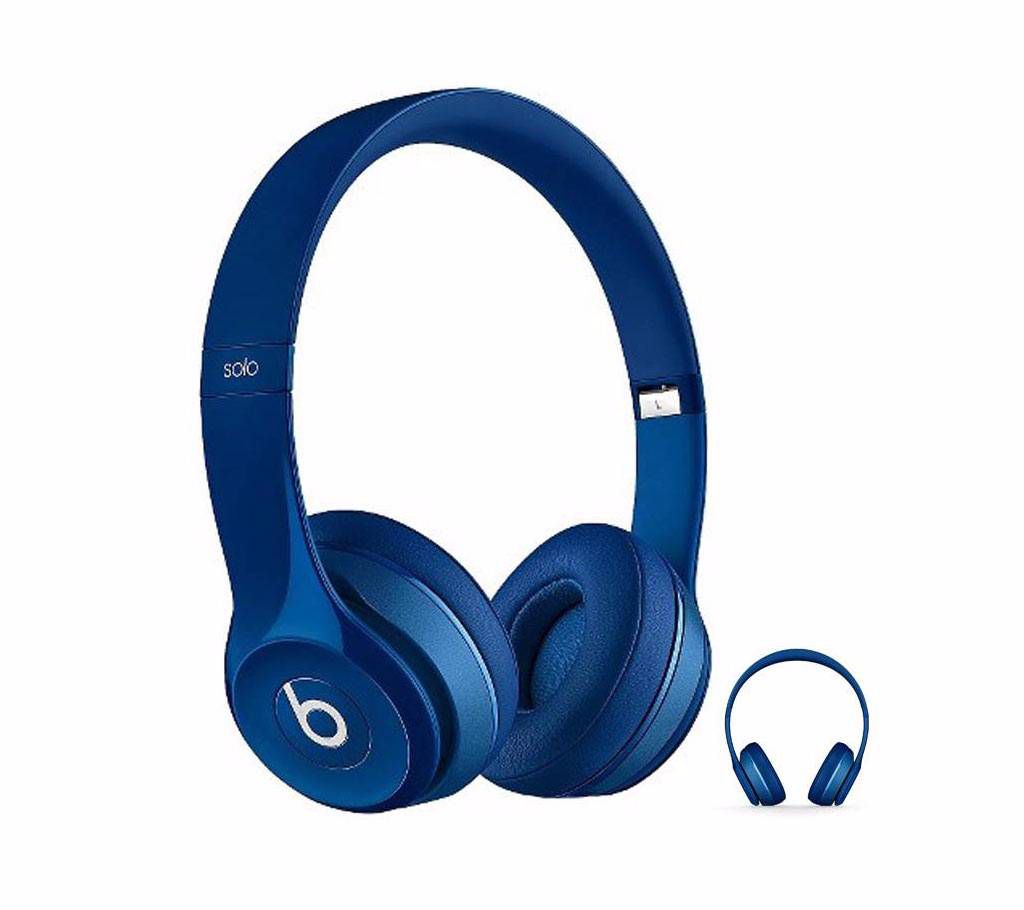 Beats S450 Solo 2 Wired Headphone (copy) - Blue