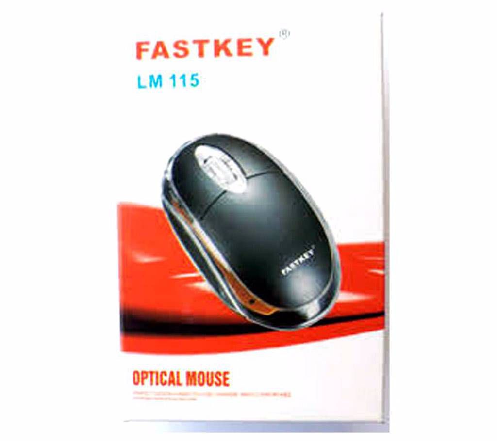 Fastkey LM115 USB Optical Mouse 