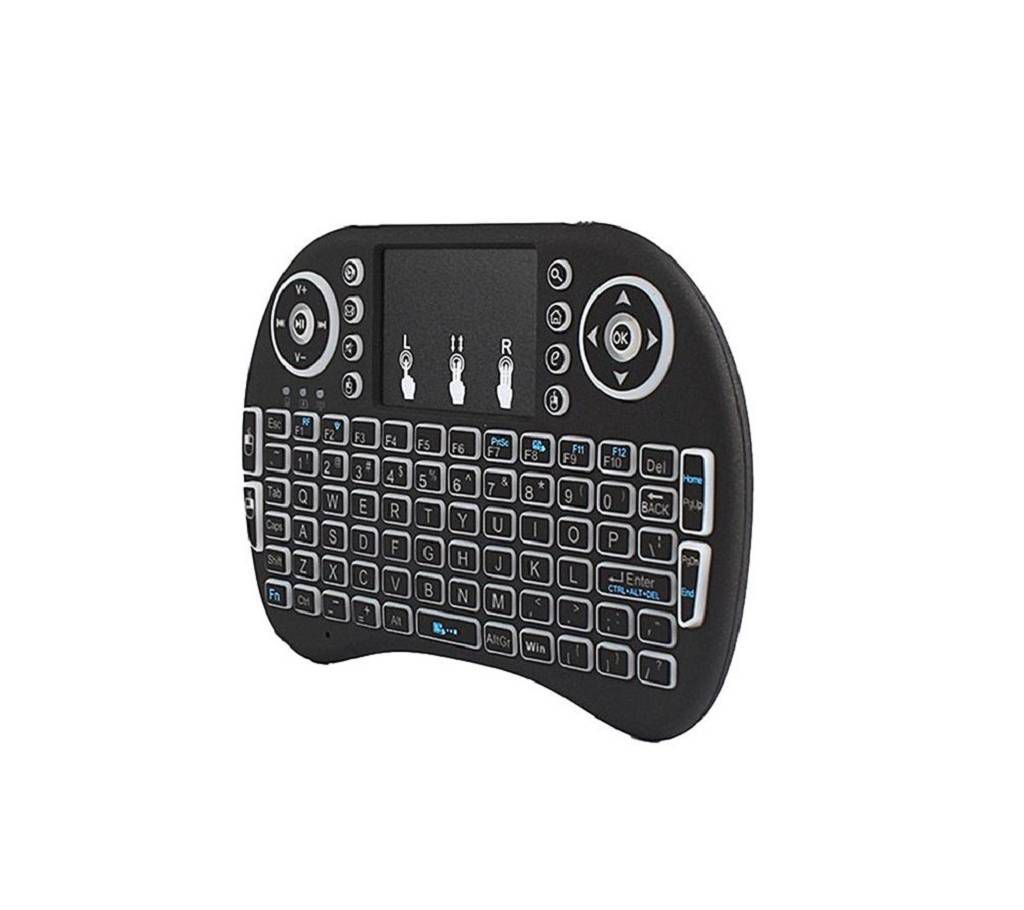 i8-B Wireless Mini Keyboard With Touch Pad