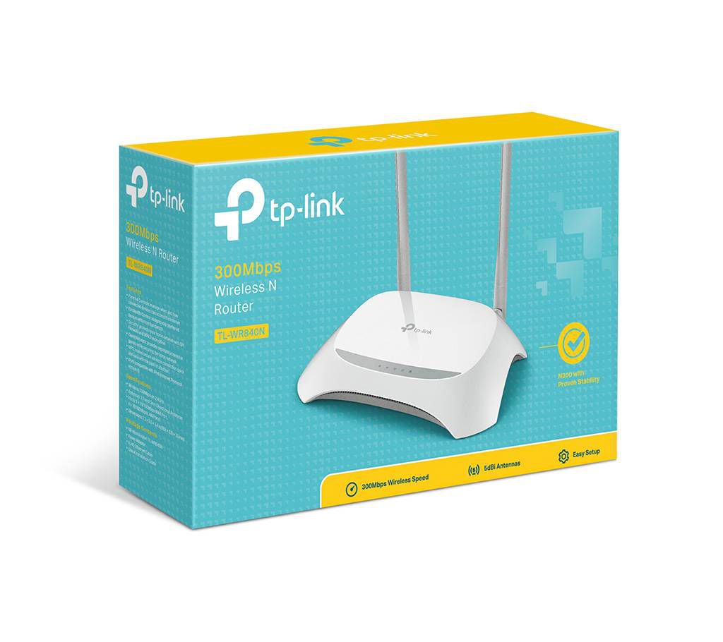 TPLink TL-WR840N 300 Mbps Wireless Router