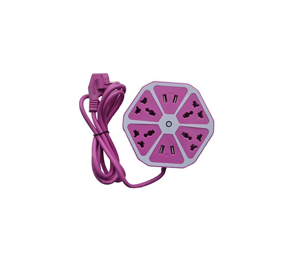 USB Hexagon multiplug Socket