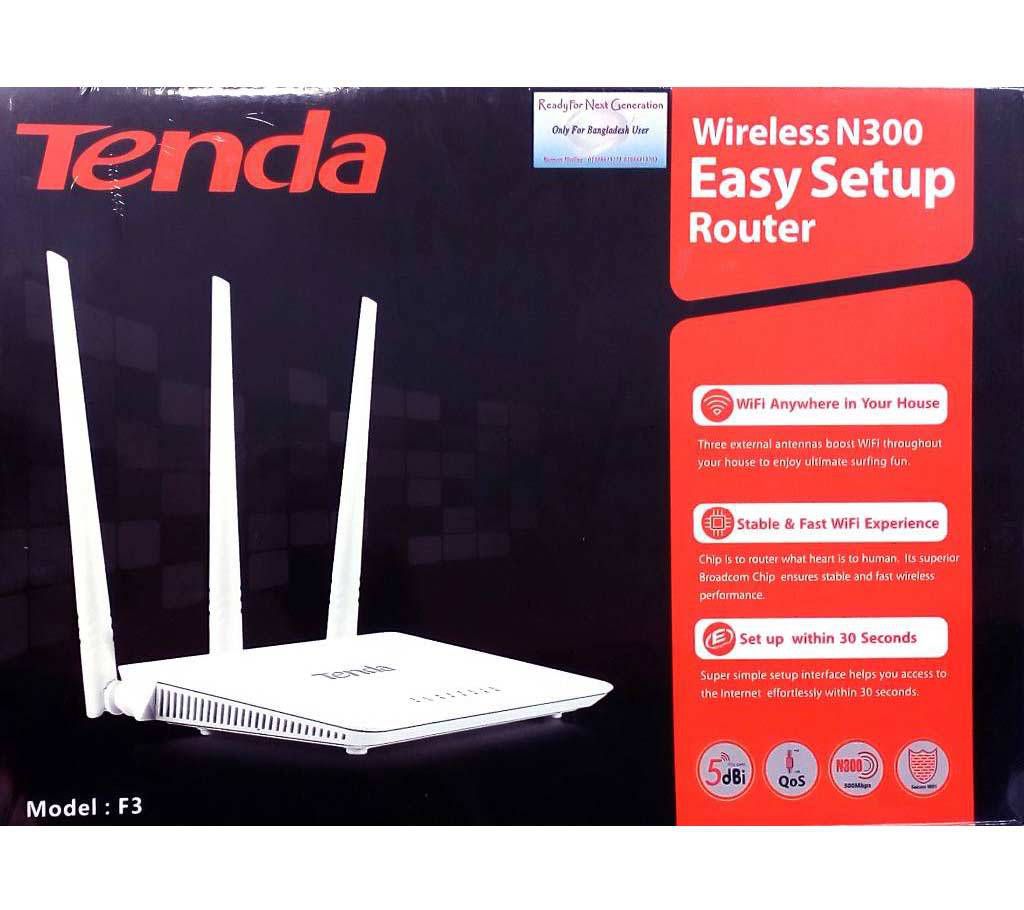 TENDA F3 wireless router 