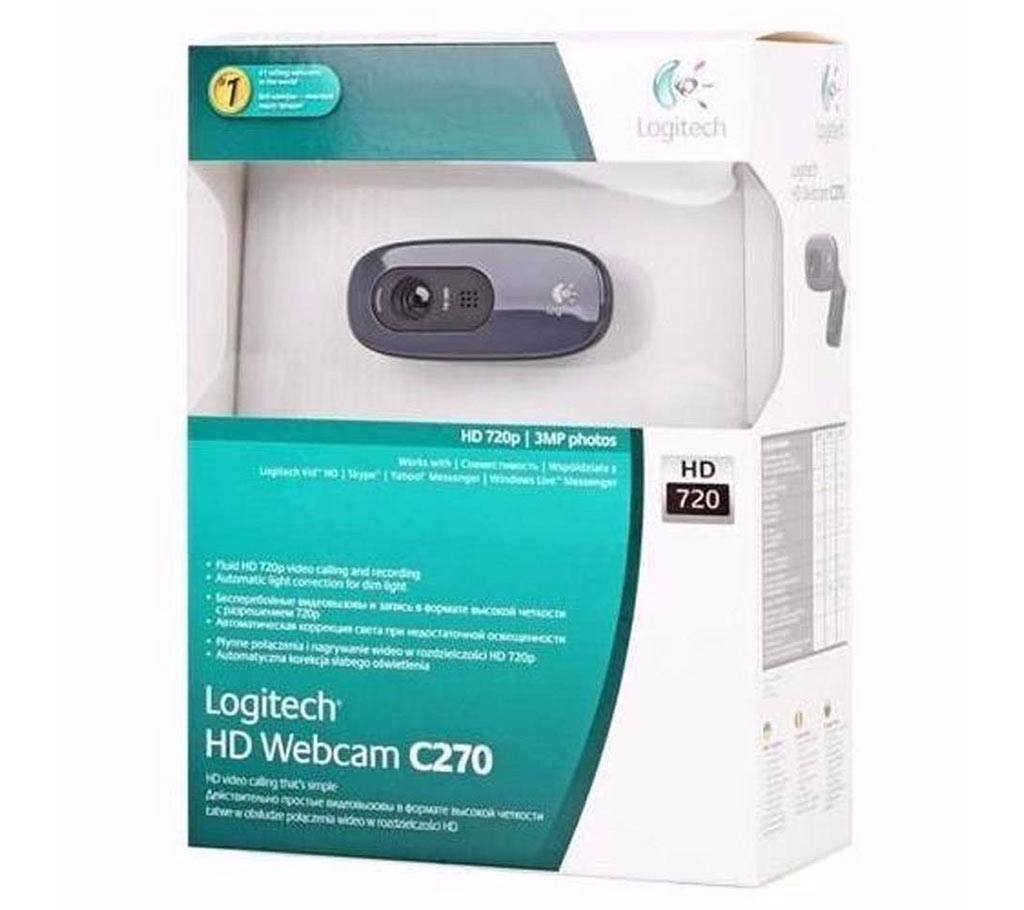 Logitech C270 HD Web Camera 