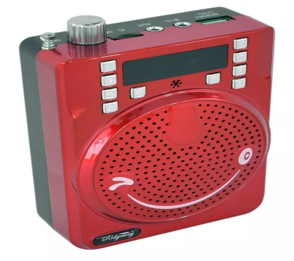 Bluetooth Speaker, FM Radio, MP3 Player with Portable