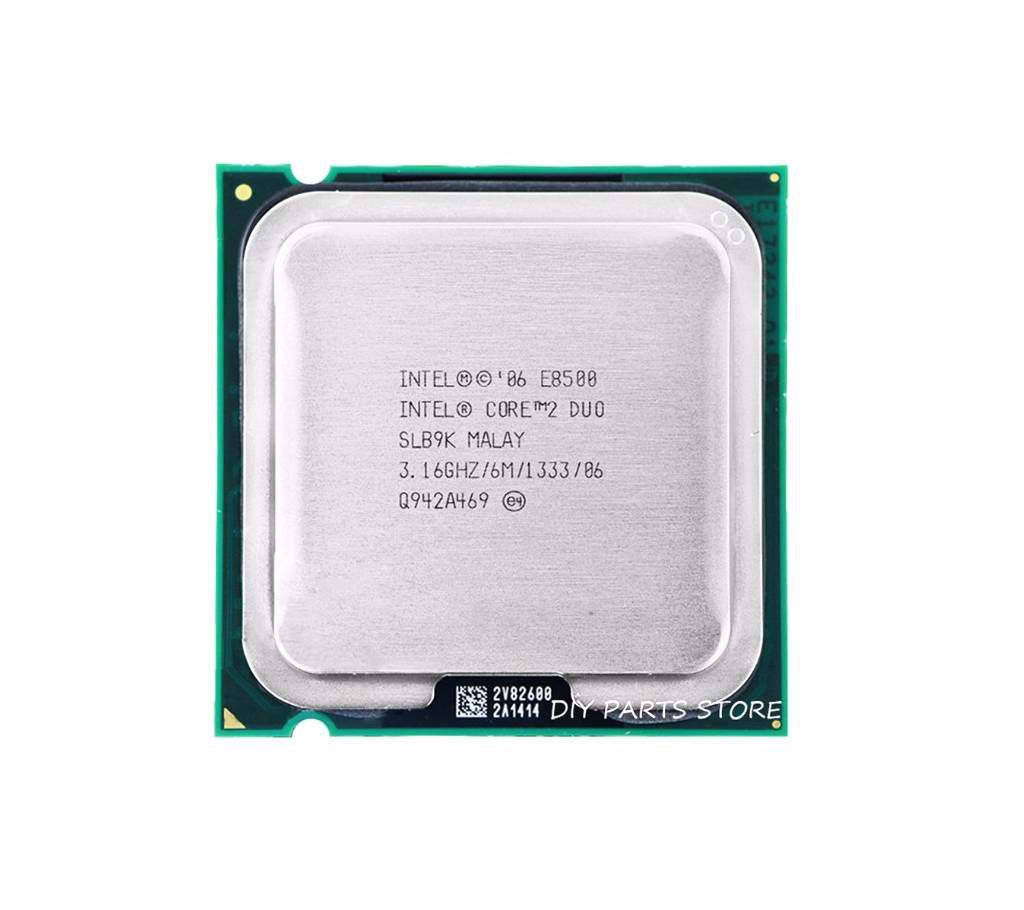 INTEL E8500 Processor Core 2 Duo E8500 CPU (3.16Ghz/ 6M /1333GHz) Socket LGA 775