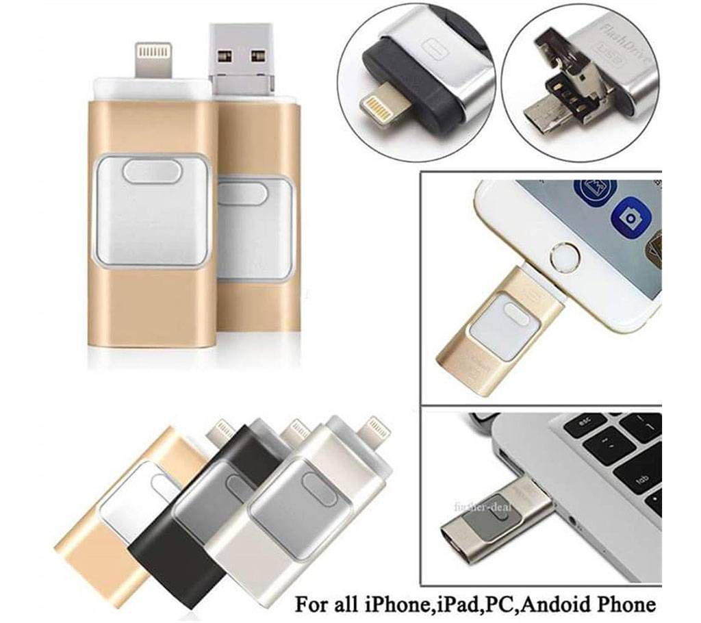 USB Flash Drive OTG for Iphone/ipad/Android Pendrive 
