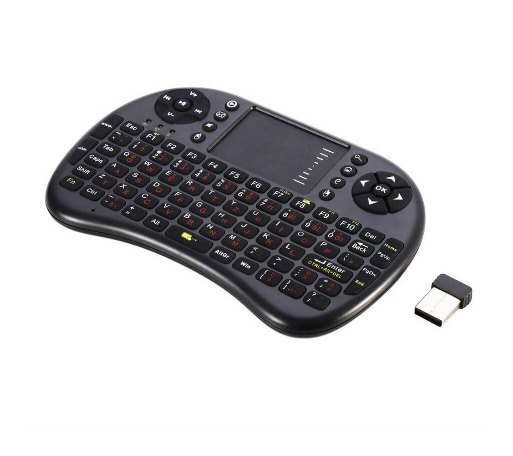 Mini Wireless Touchpad Keyboard Mouse