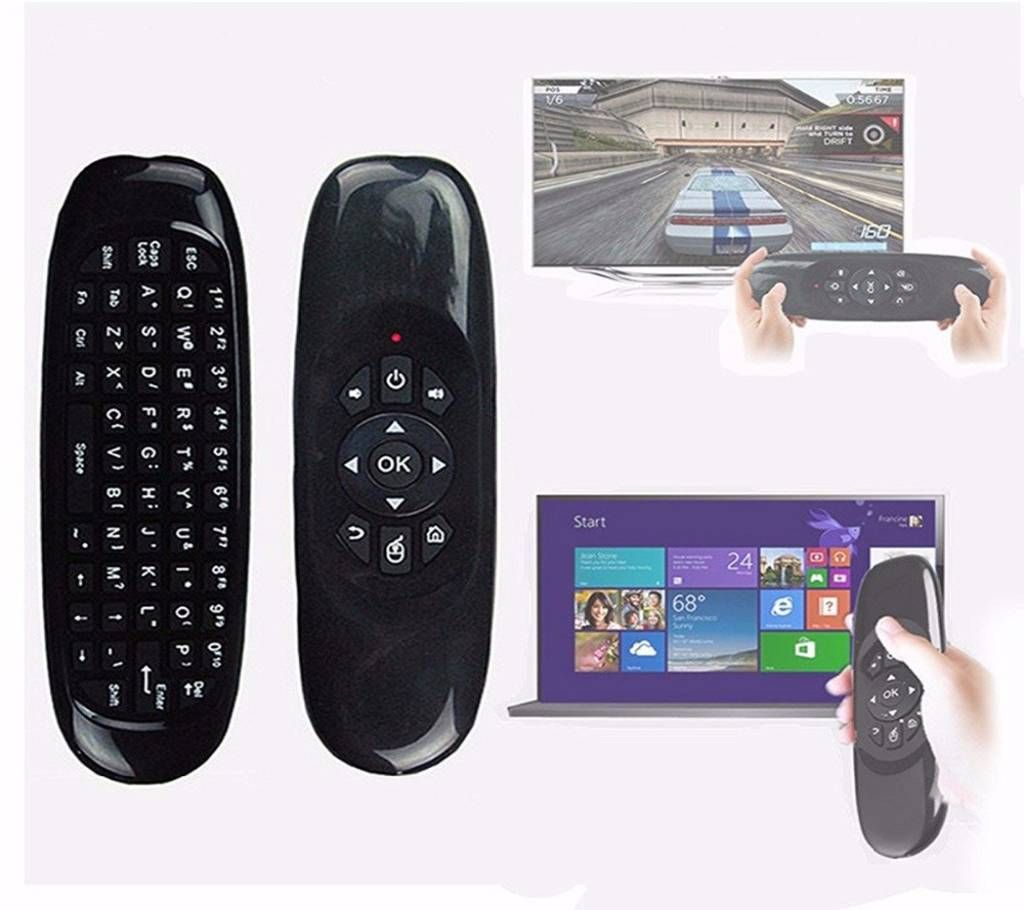2.4GHz Mini Wireless Air Mouse with Keyboard