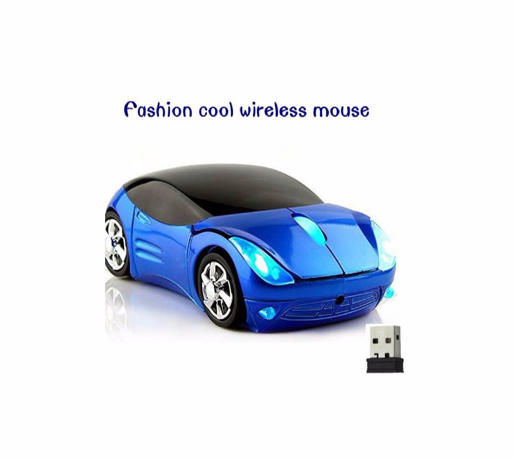 2.4Ghz Luxury Cute Car Wireless Optical Mouse